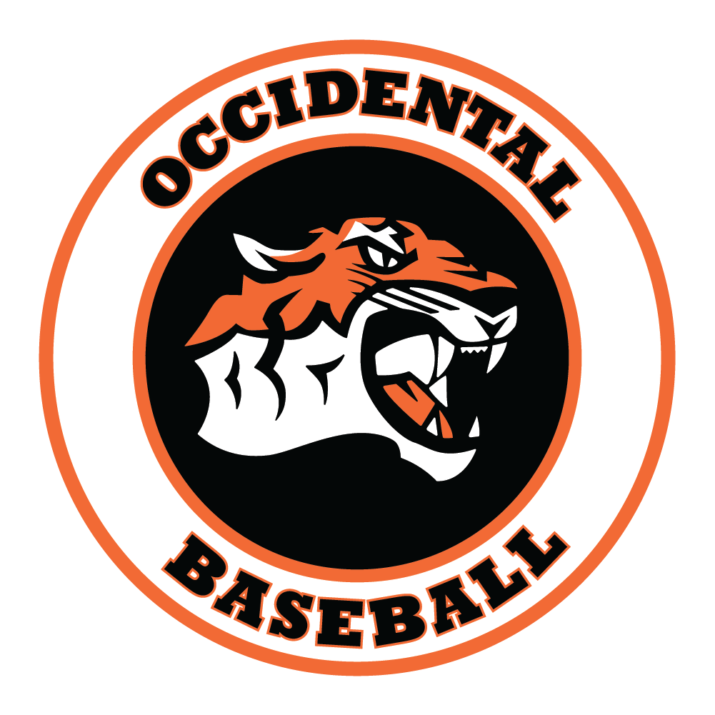 Occidental Baseball Team Logo Design